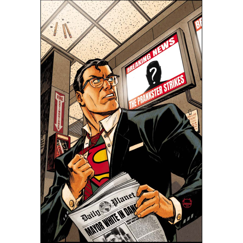 SUPERMAN UNLIMITED 9 CVR A DAVE JOHNSON