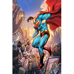 SUPERMAN UNLIMITED 9 CVR D CARLO PAGULAYAN & JASON PAZ CARD STOCK VAR