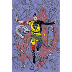 SUPERMAN UNLIMITED 9 CVR F MICHAEL ALLRED PUNK ROCK CARD STOCK VAR