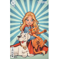 SUPERGIRL 9 CVR B CHRISSIE ZULLO-UMINGA CARD STOCK VAR