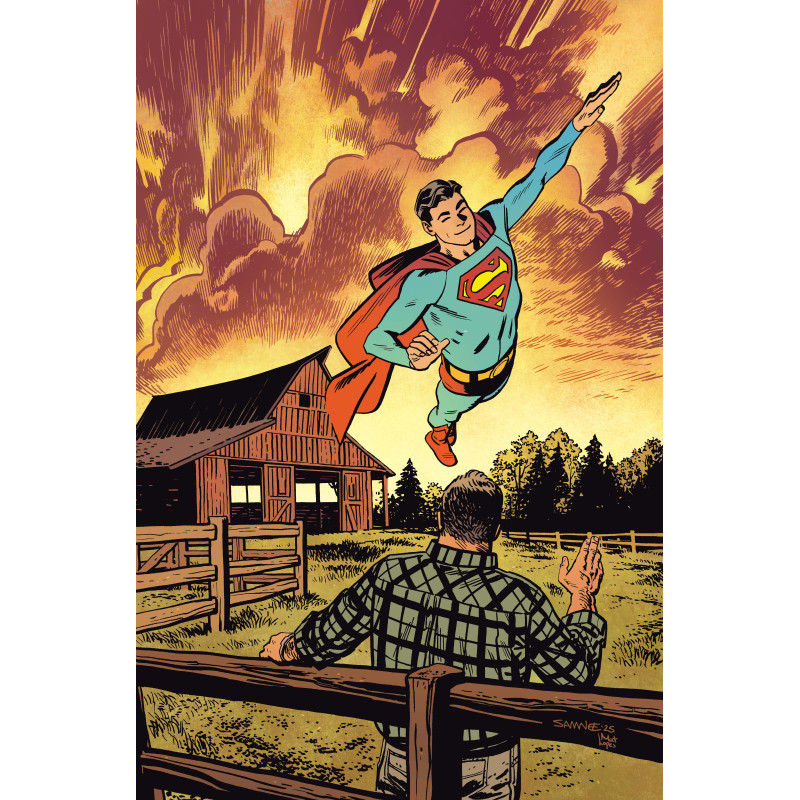 ACTION COMICS 1094 CVR B CHRIS SAMNEE CARD STOCK VAR