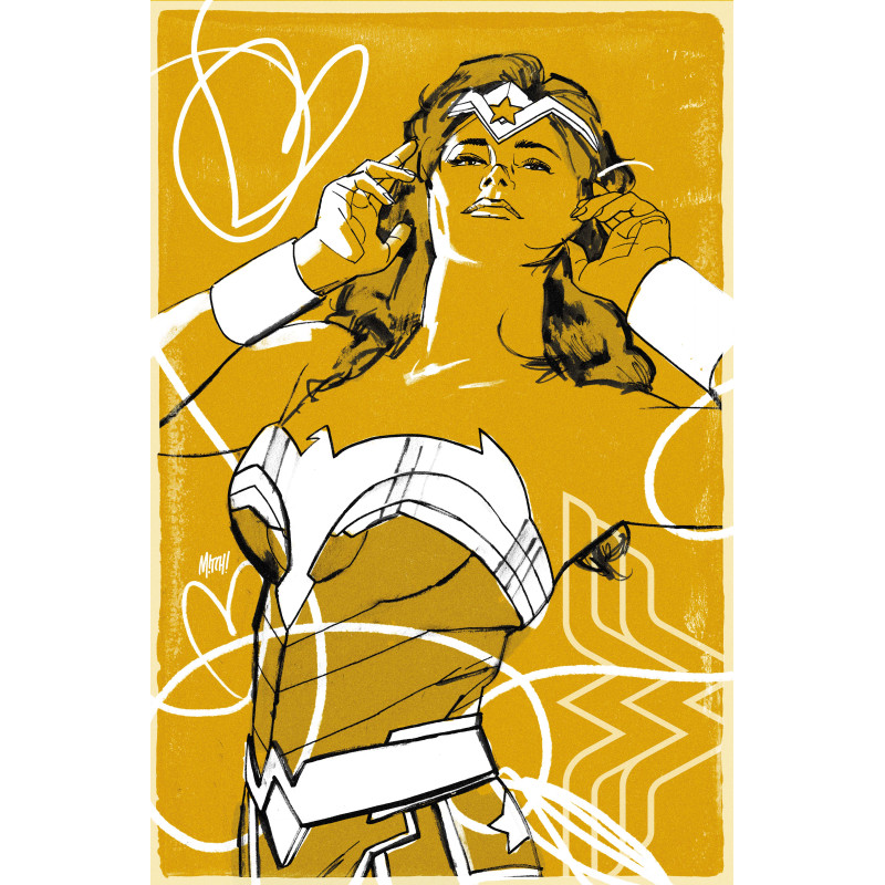 WONDER WOMAN BLACK & GOLD 2026 SPECIAL 1 (ONE-SHOT) CVR B MITCH GERADS CARD STOCK VAR