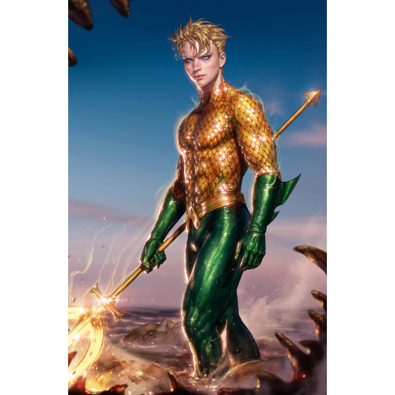 AQUAMAN 13 CVR C KYUYONG EOM CARD STOCK VAR