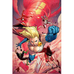 JUSTICE LEAGUE RED 6 (OF 6) CVR A CLAYTON HENRY