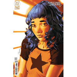 CHEETAH AND CHESHIRE ROB THE JUSTICE LEAGUE 6 (OF 6) CVR B GERALD PAREL CARD STOCK VAR