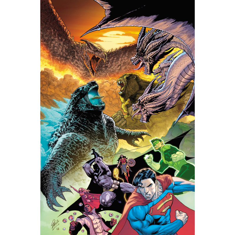 JUSTICE LEAGUE VS GODZILLA VS KONG 2 7 (OF 7) CVR A CHRISTIAN DUCE