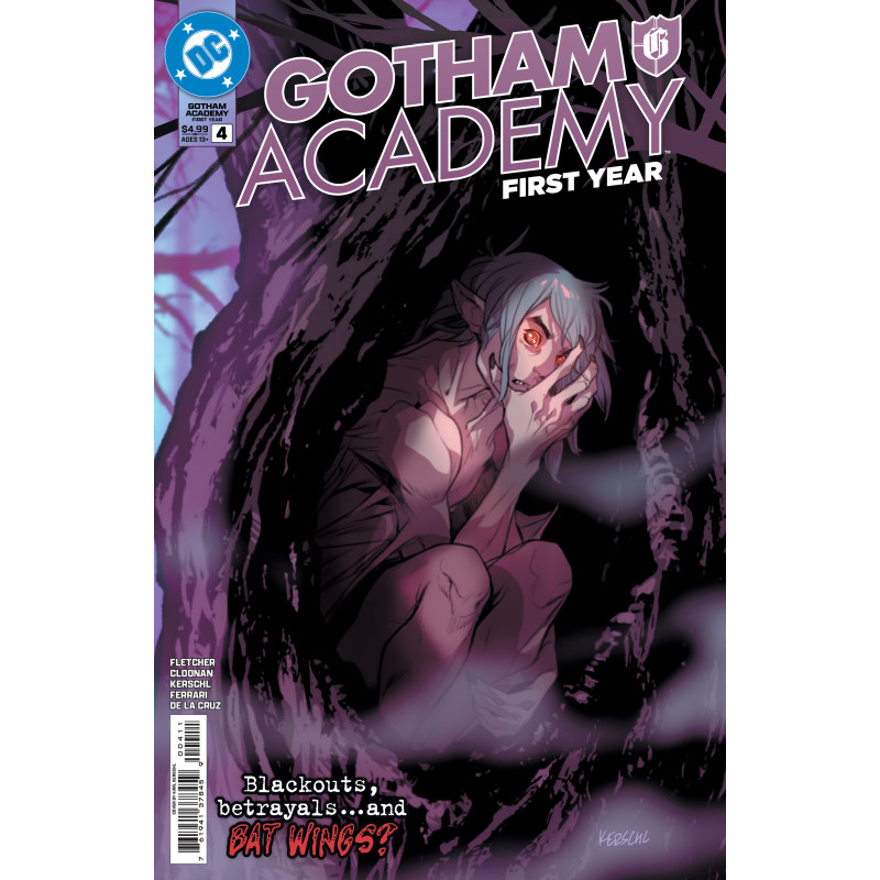 GOTHAM ACADEMY FIRST YEAR 4 (OF 6) CVR A KARL KERSCHL