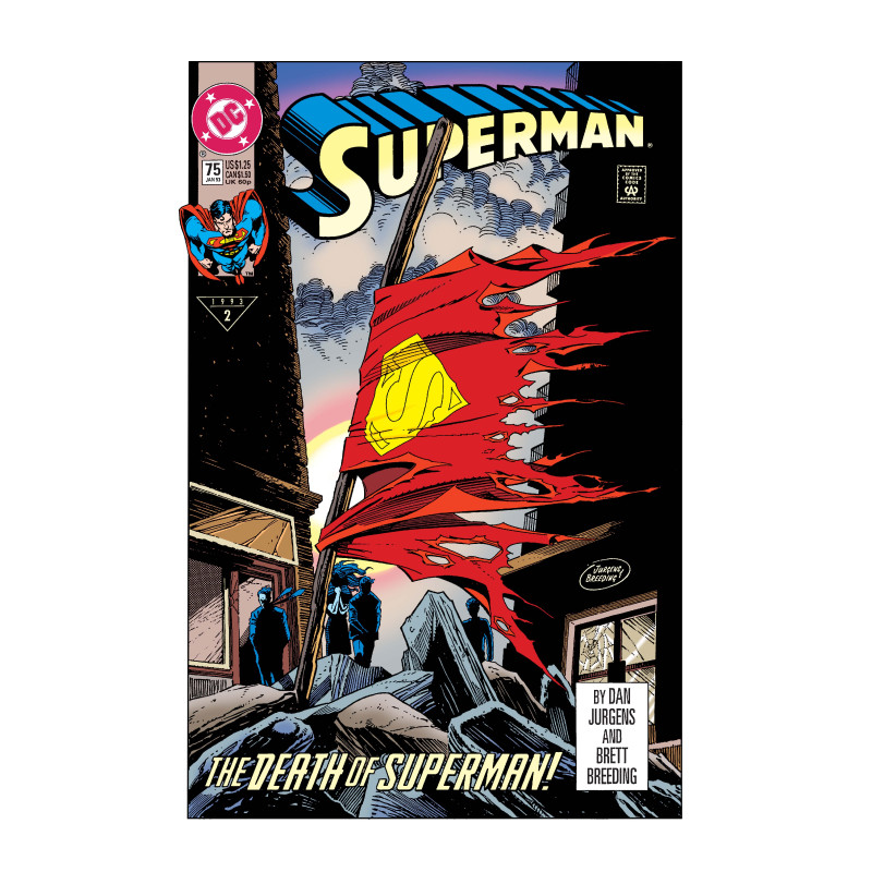 SUPERMAN 75 FACSIMILE EDITION CVR A DAN JURGENS