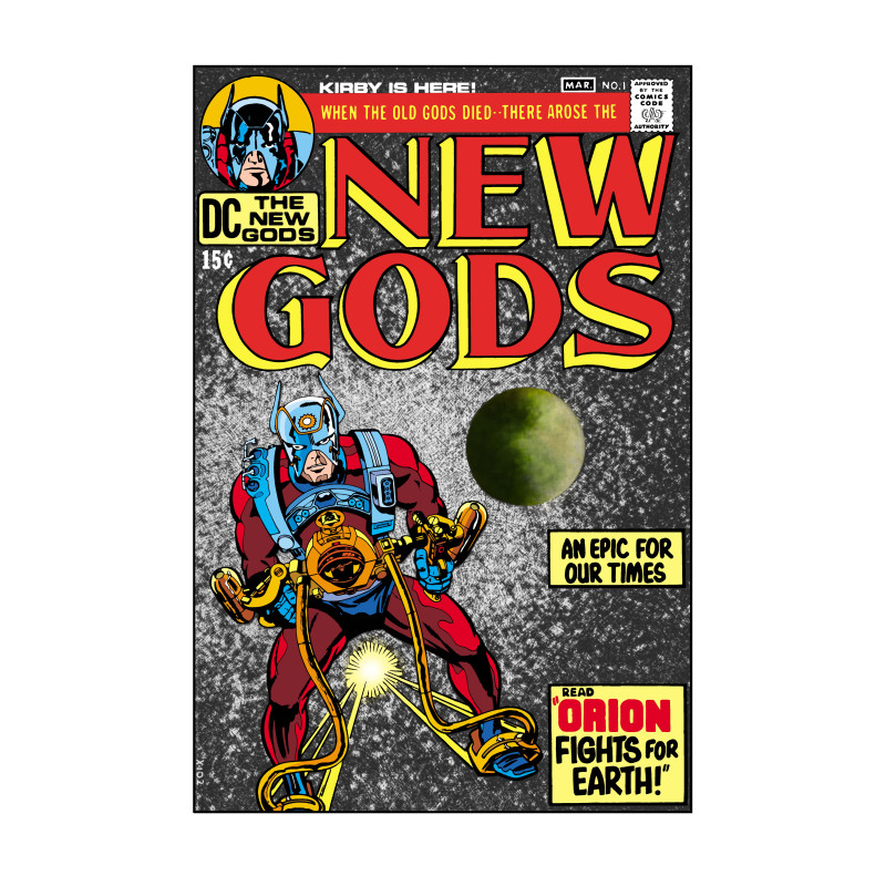 NEW GODS 1 FACSIMILE EDITION CVR A JACK KIRBY
