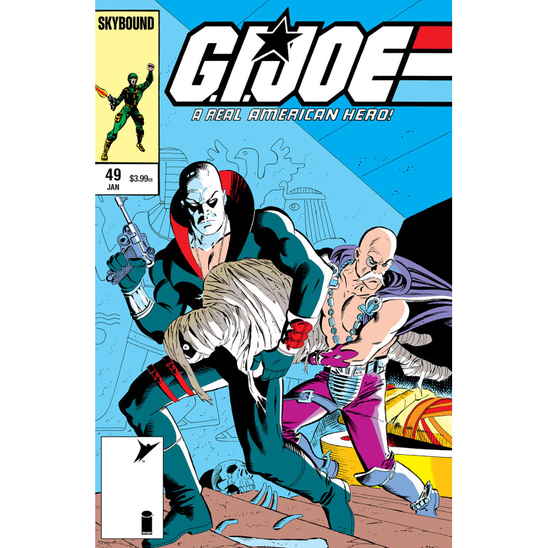 GI JOE A REAL AMERICAN HERO 49 HAMA FILES EDITION CVR A MICHAEL ZECK