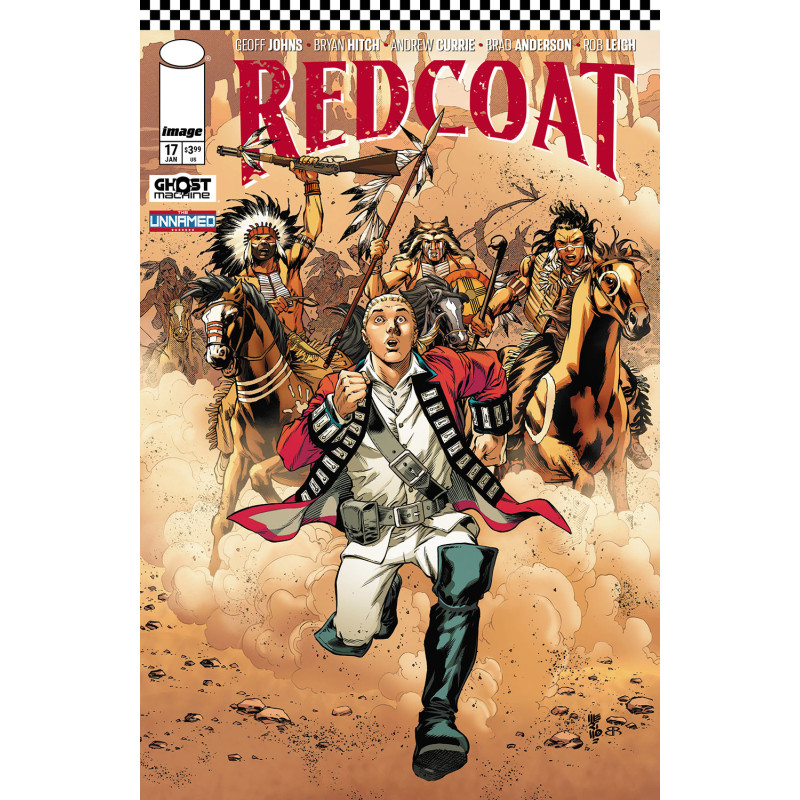 REDCOAT 17 CVR C JESUS MERINO & BRIAN REBER VAR