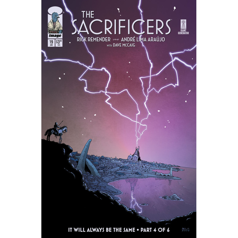 SACRIFICERS 19 CVR A ANDRE LIMA ARAUJO