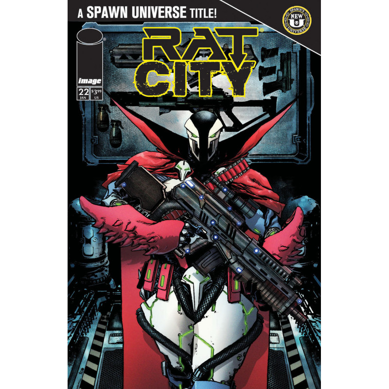 SPAWN RAT CITY 22 CVR B VON RANDAL VAR