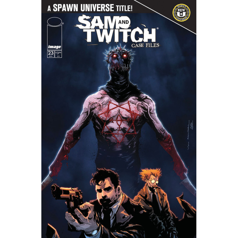 SPAWN SAM AND TWITCH CASE FILES 23 CVR A VON RANDAL