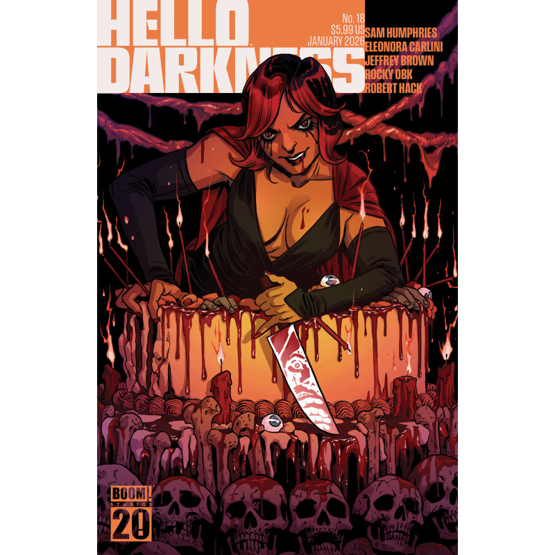 HELLO DARKNESS 18 CVR D BECKY CLOONAN BOOM! 20TH ANNIVERSARY VAR