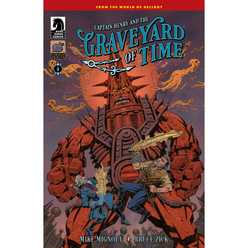 CAPTAIN HENRY AND THE GRAVEYARD OF TIME 4 CVR A BRUCE ZICK
