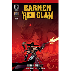 CARMEN RED CLAW: BELLY OF THE BEAST 2 CVR B JAKE PARKER VAR