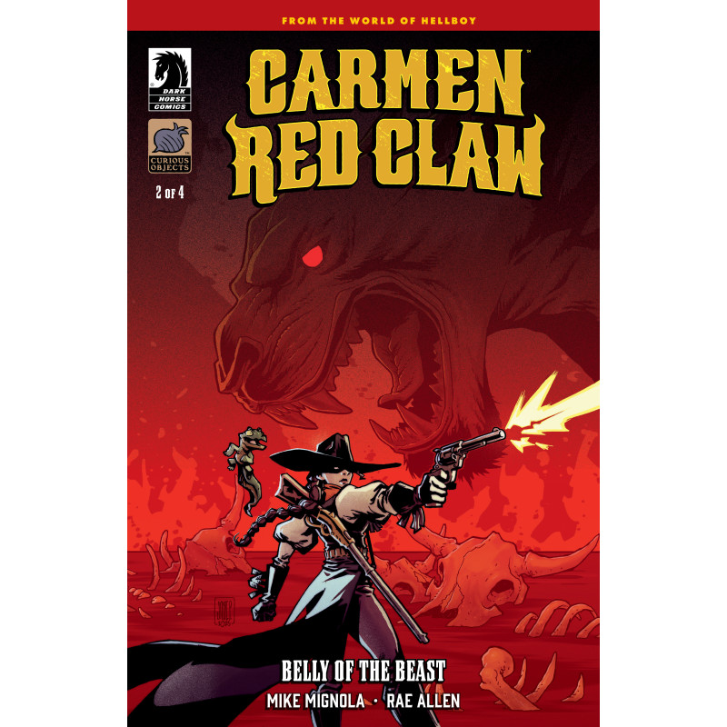 CARMEN RED CLAW: BELLY OF THE BEAST 2 CVR B JAKE PARKER VAR