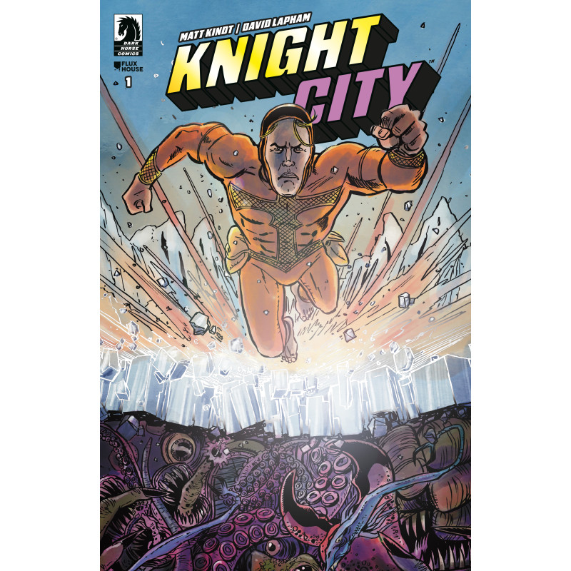 KNIGHT CITY 1 CVR A DAVID LAPHAM