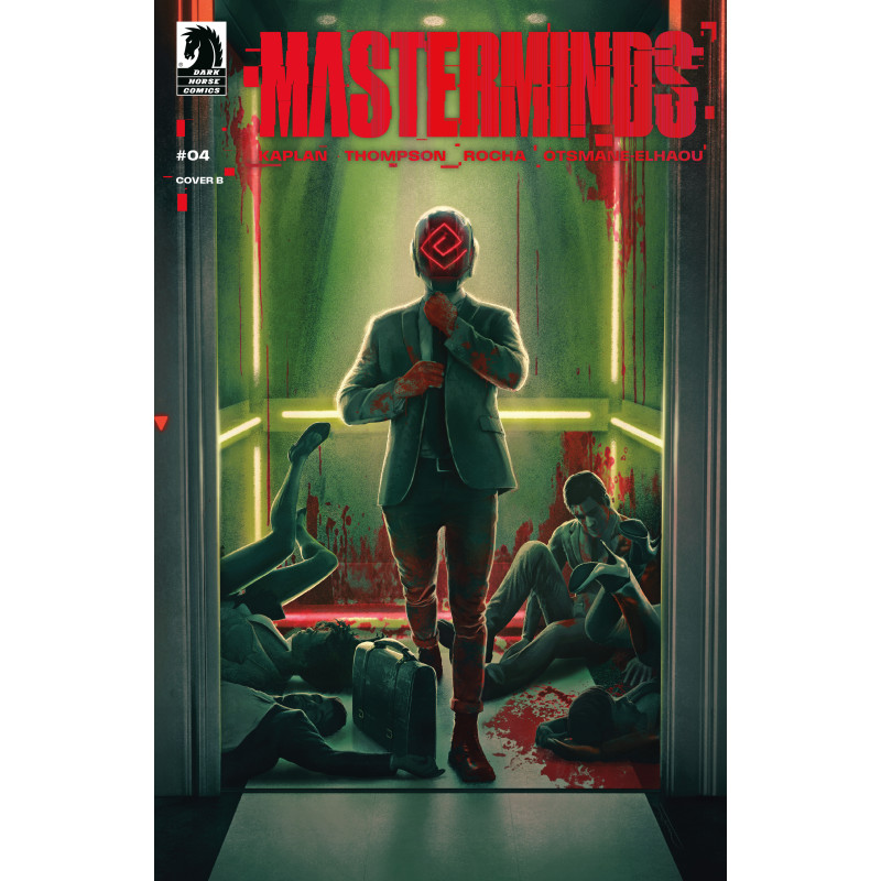 MASTERMINDS 4 CVR B JUAN RAMOS VAR