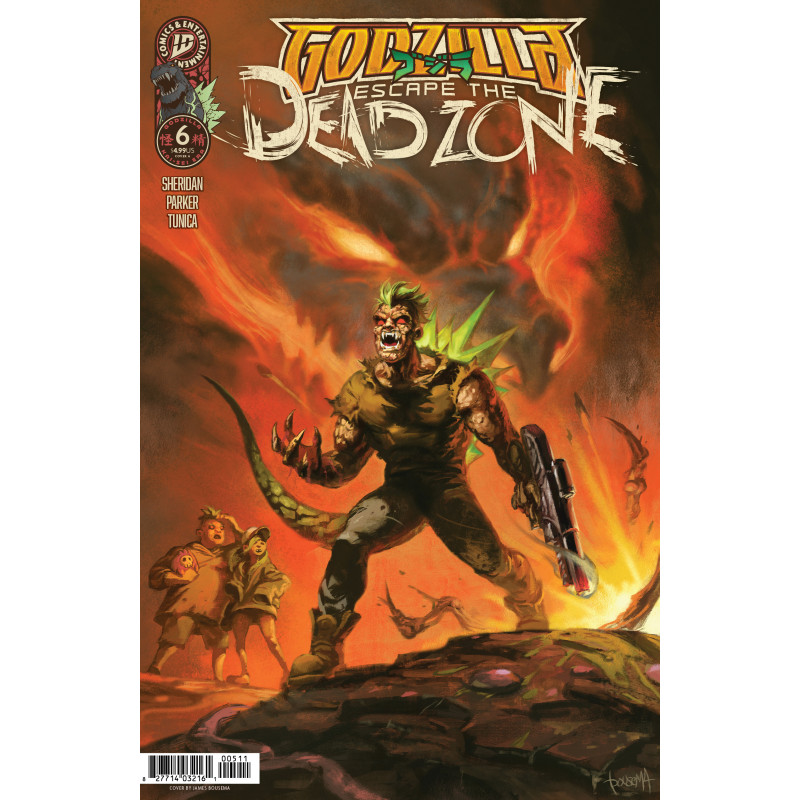 GODZILLA: ESCAPE THE DEADZONE KAI-SEI ERA 6 CVR B JAMES BOUSEMA VAR