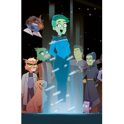 STAR TREK: LOWER DECKS 15 CVR B CHRIS FENOGLIO CONNECTING VAR