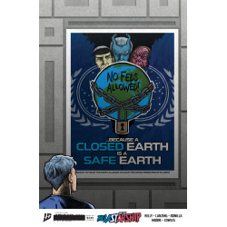 STAR TREK: THE LAST STARSHIP 4 CVR B J.J. LENDL VAR