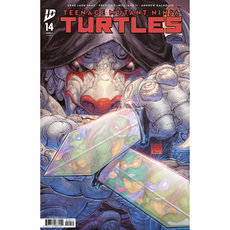 TEENAGE MUTANT NINJA TURTLES 14 CVR A FREDDIE E. WILLIAMS II