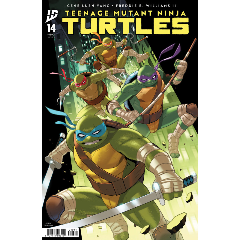 TEENAGE MUTANT NINJA TURTLES 14 CVR D STEPHEN BYRNE VAR