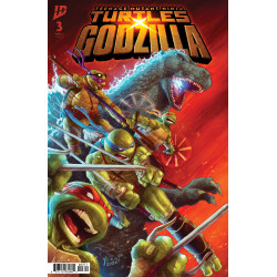 TEENAGE MUTANT NINJA TURTLES X GODZILLA 3 CVR A FERO PE