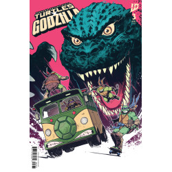 TEENAGE MUTANT NINJA TURTLES X GODZILLA 3 CVR C CASPAR WIJNGAARD VAR