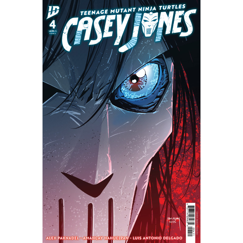TEENAGE MUTANT NINJA TURTLES: CASEY JONES 4 CVR A AMANCAY NAHUELPAN