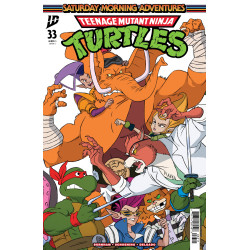 TEENAGE MUTANT NINJA TURTLES: SATURDAY MORNING ADVENTURES 33 CVR A DAN SCHOENING CONNECTING COVER SET