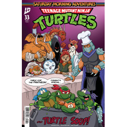 TEENAGE MUTANT NINJA TURTLES: SATURDAY MORNING ADVENTURES 33 CVR B AARON HAZOURI VAR