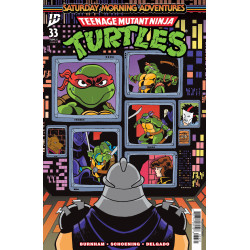 TEENAGE MUTANT NINJA TURTLES: SATURDAY MORNING ADVENTURES 33 CVR C LOSTY VAR