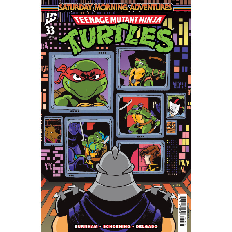 TEENAGE MUTANT NINJA TURTLES: SATURDAY MORNING ADVENTURES 33 CVR C LOSTY VAR