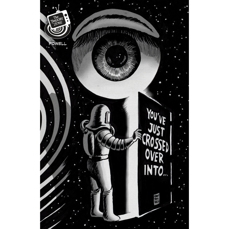 THE TWILIGHT ZONE 4 CVR B FRANCESCO FRANCAVILLA CONNECTING COVER VAR