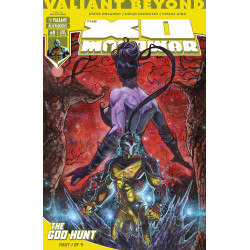 VALIANT BEYOND: THE X-O MANOWAR 5 - THE GOD HUNT 1 CVR B NATHAN BIRR VAR
