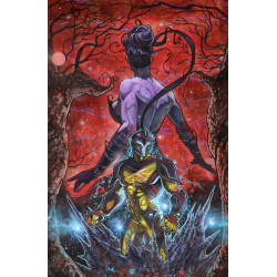 VALIANT BEYOND: THE X-O MANOWAR 5 - THE GOD HUNT 1 CVR D NATHAN BIRR VAR