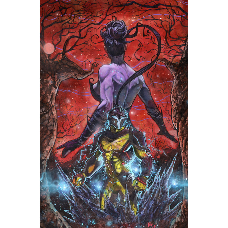 VALIANT BEYOND: THE X-O MANOWAR 5 - THE GOD HUNT 1 CVR D NATHAN BIRR VAR