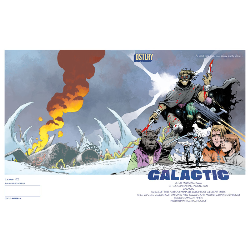 GALACTIC 2 CVR D MAXI DALLO HOMAGE VARIANT