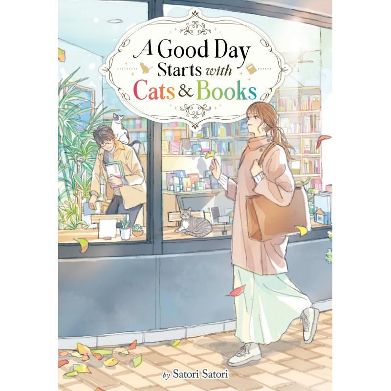 A GOOD DAY STARTS WITH CATS AND BOOKS LIGHT NOVEL