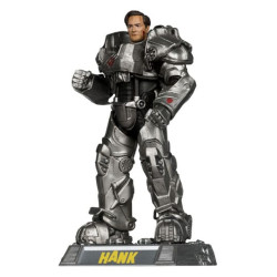 HANK MCLEAN FALLOUT SAISON 2 RED PLATINUM EDITION MOVIE MANIACS FIGURINE 17 CM