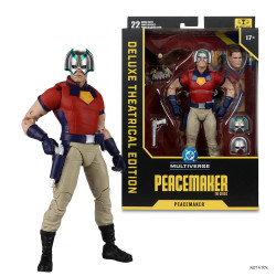 PEACEMAKER THE SERIES DELUXE THEATRICAL EDITION DC MULTIVERSE FIGURINE 19 CM