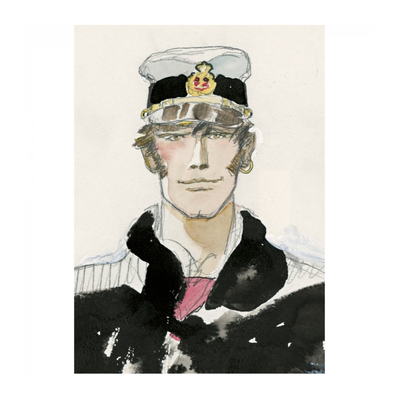 CHEMISE PLASTIQUE CORTO PORTRAIT AQUARELLE