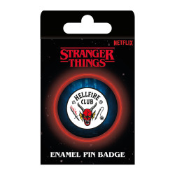 ENAMEL HELLFIRE CLUB PIN BADGE STRANGER THINGS NETFLIX