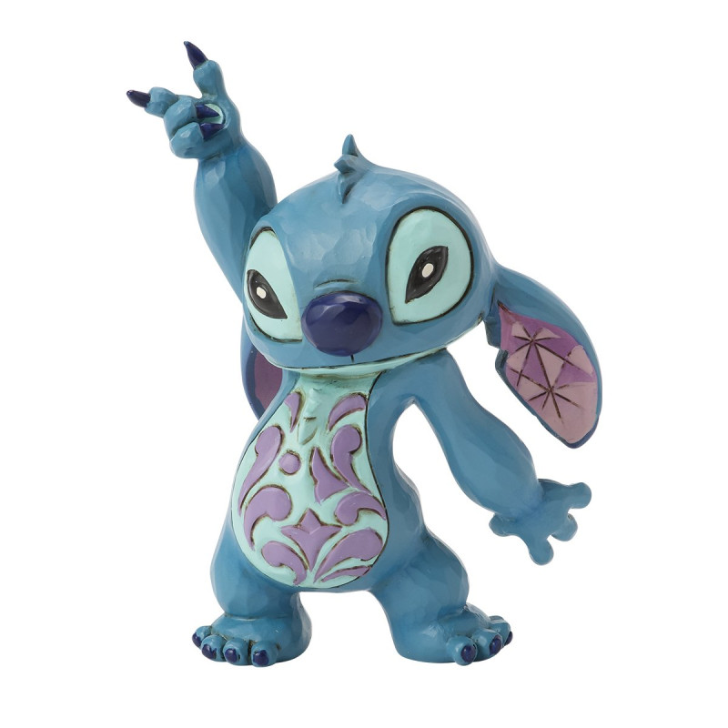 STITCH DANSANT MINI DISNEY TRADITION STATUETTE 10 CM