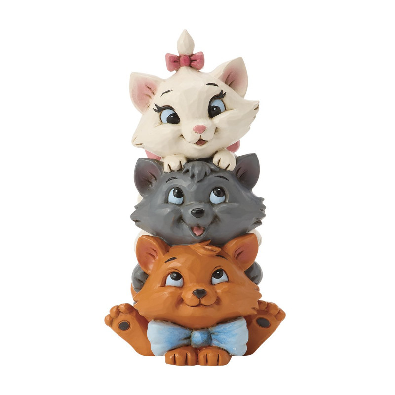 ARISTOCHATS STACKED MINI DISNEY TRADITIONS STATUETTE 10 CM
