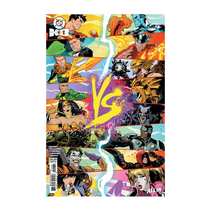 DC K.O. 2 CVR G DAN MORA BRACKET SPECIAL EFFECT CARD STOCK VAR