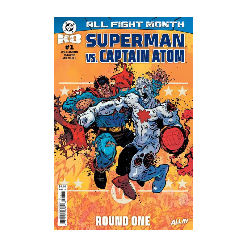 DC K.O. SUPERMAN VS CAPTAIN ATOM (ONE SHOT) CVR A JORGE CORONA